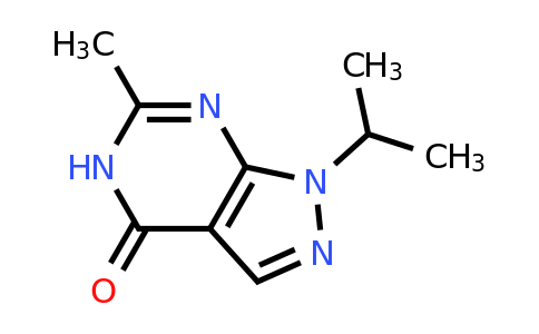 CAS 5494-83-7 | 6-methyl-1-(propan-2-yl)-1H,4H,5H-pyrazolo[3,4-d]pyrimidin-4-one