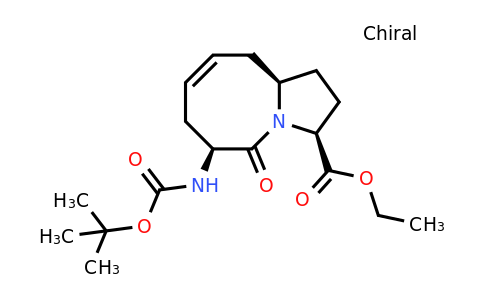 CAS 549521-78-0 | (3S,6S,10aR)-Ethyl 6-((tert-butoxycarbonyl)amino)-5-oxo-1,2,3,5,6,7,10,10a-octahydropyrrolo[1,2-a]azocine-3-carboxylate