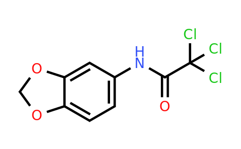 CAS 549543-76-2 | N-(2H-1,3-Benzodioxol-5-yl)-2,2,2-trichloroacetamide