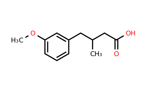 CAS 54961-40-9 | 4-(3-Methoxyphenyl)-3-methylbutanoic acid