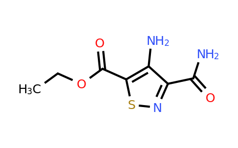 CAS 54968-74-0 | ethyl 4-amino-3-carbamoyl-1,2-thiazole-5-carboxylate