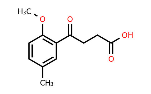 CAS 55007-22-2 | 4-(2-methoxy-5-methylphenyl)-4-oxobutanoic acid