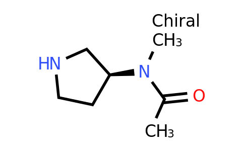 CAS 550370-77-9 | N-methyl-N-[(3S)-pyrrolidin-3-yl]acetamide