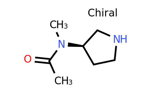 CAS 550370-81-5 | N-methyl-N-(R)-pyrrolidin-3-YL-acetamide