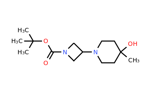 CAS 550371-60-3 | tert-Butyl 3-(4-hydroxy-4-methyl-1-piperidyl)azetidine-1-carboxylate