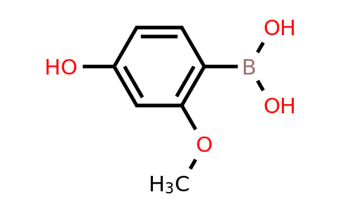 CAS 550373-98-3 | (4-Hydroxy-2-methoxyphenyl)boronic acid