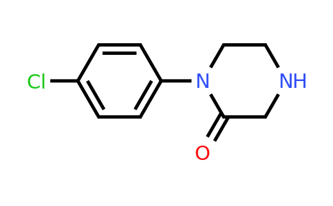 CAS 55083-85-7 | 1-(4-Chlorophenyl)piperazin-2-one