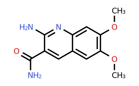 CAS 55149-43-4 | 2-Amino-6,7-dimethoxyquinoline-3-carboxamide