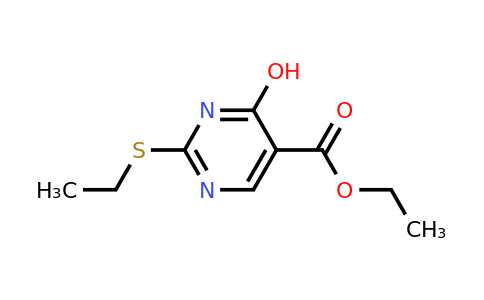 CAS 5518-76-3 | Ethyl 2-(ethylthio)-4-hydroxypyrimidine-5-carboxylate