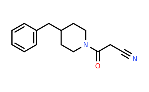 CAS 551907-33-6 | 3-(4-Benzylpiperidin-1-yl)-3-oxopropanenitrile