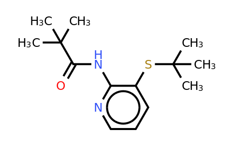 CAS 551950-44-8 | N-(3-tert-butylsulfanyl-pyridin-2-YL)-2,2-dimethyl-propionamide