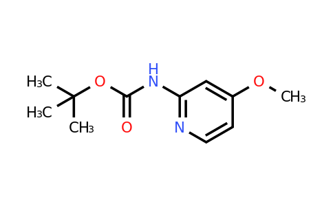 CAS 551950-46-0 | (4-Methoxy-pyridin-2-YL)-carbamic acid tert-butyl ester