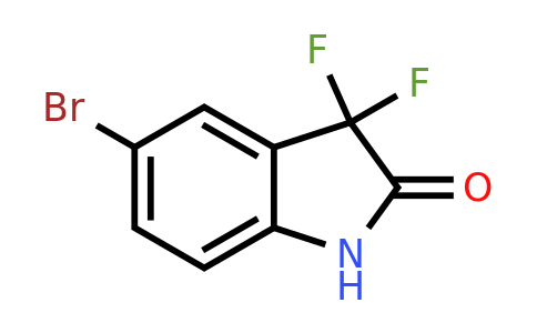 CAS 552332-19-1 | 5-bromo-3,3-difluoro-2,3-dihydro-1H-indol-2-one