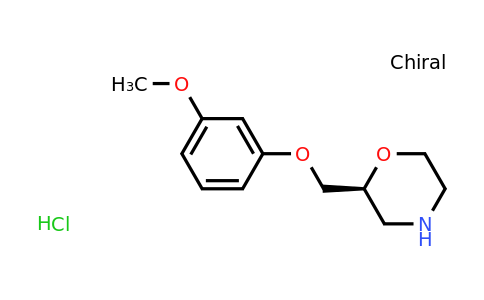CAS 55253-30-0 | (S)-2-((3-Methoxyphenoxy)methyl)morpholine hydrochloride