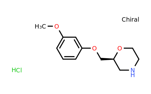 (S)-2-((3-Methoxyphenoxy)methyl)morpholine hydrochloride