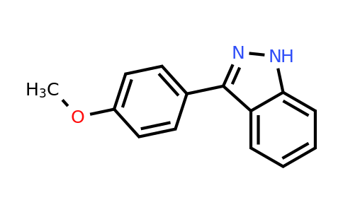 CAS 55271-06-2 | 3-(4-Methoxy-phenyl)-1H-indazole