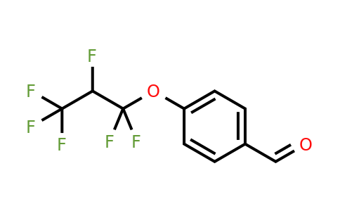 CAS 55321-69-2 | 4-(1,1,2,3,3,3-hexafluoropropoxy)benzaldehyde