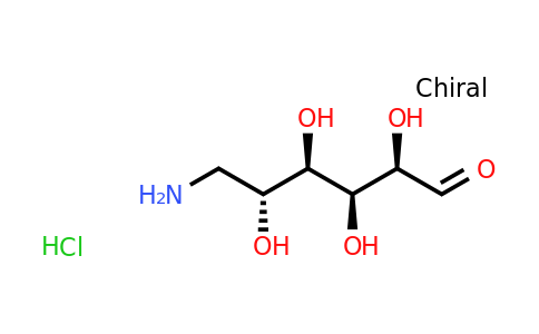 CAS 55324-97-5 | (2R,3S,4R,5R)-6-Amino-2,3,4,5-tetrahydroxyhexanal hydrochloride