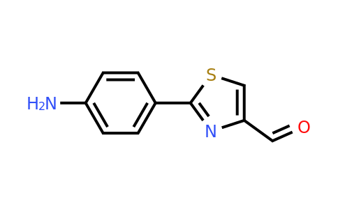 CAS 55327-25-8 | 2-(4-Amino-phenyl)-thiazole-4-carbaldehyde