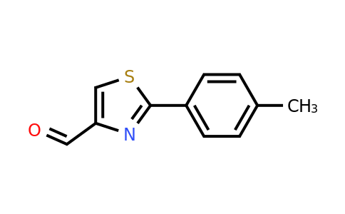 CAS 55327-29-2 | 2-P-Tolyl-thiazole-4-carbaldehyde