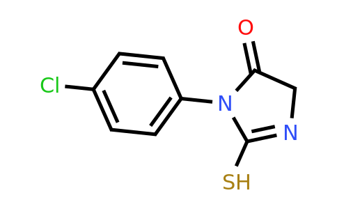 CAS 55327-43-0 | 1-(4-chlorophenyl)-2-sulfanyl-4,5-dihydro-1H-imidazol-5-one