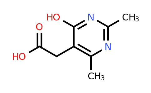 CAS 5536-40-3 | (4-Hydroxy-2,6-dimethylpyrimidin-5-yl)acetic acid