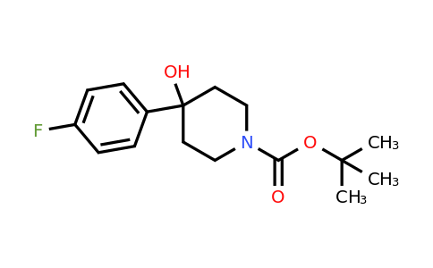 CAS 553631-05-3 | tert-Butyl 4-(4-fluorophenyl)-4-hydroxypiperidine-1-carboxylate