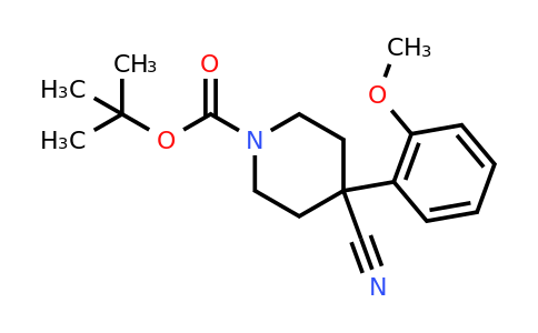 CAS 553631-31-5 | 1-Boc-4-cyano-4-(2-methoxyphenyl)-piperidine