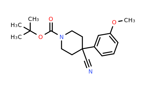 CAS 553631-35-9 | 1-Boc-4-cyano-4-(3-methoxyphenyl)-piperidine
