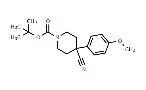 CAS 553631-38-2 | 1-BOC-4-Cyano-4-(4-methoxyphenyl)-piperidine