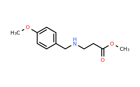 CAS 55383-92-1 | Methyl 3-((4-methoxybenzyl)amino)propanoate