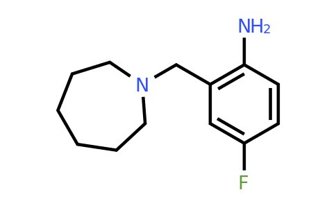 CAS 55412-64-1 | 2-(Azepan-1-ylmethyl)-4-fluoroaniline
