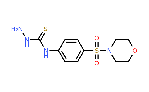 CAS 554404-09-0 | 3-amino-1-[4-(morpholine-4-sulfonyl)phenyl]thiourea