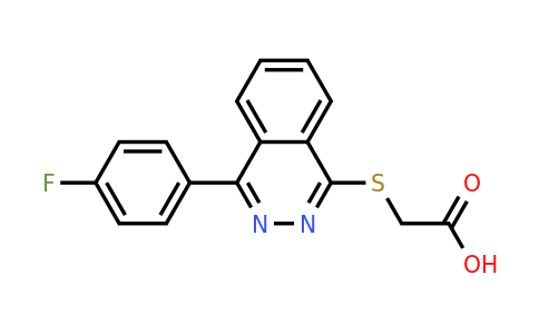 CAS 554404-23-8 | 2-{[4-(4-fluorophenyl)phthalazin-1-yl]sulfanyl}acetic acid
