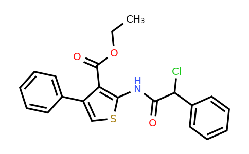CAS 554404-43-2 | ethyl 2-(2-chloro-2-phenylacetamido)-4-phenylthiophene-3-carboxylate