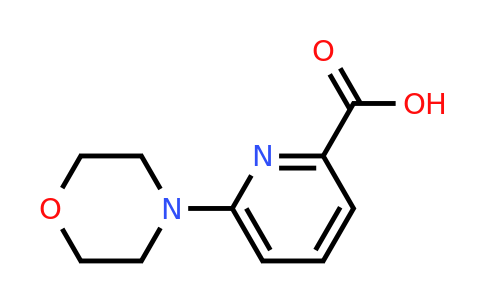 CAS 554405-17-3 | 6-(morpholin-4-yl)pyridine-2-carboxylic acid