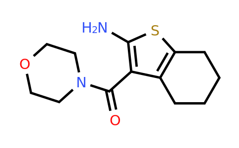 CAS 554405-87-7 | 3-(morpholine-4-carbonyl)-4,5,6,7-tetrahydro-1-benzothiophen-2-amine