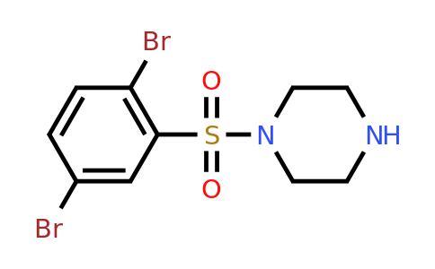 CAS 554405-97-9 | 1-(2,5-dibromobenzenesulfonyl)piperazine