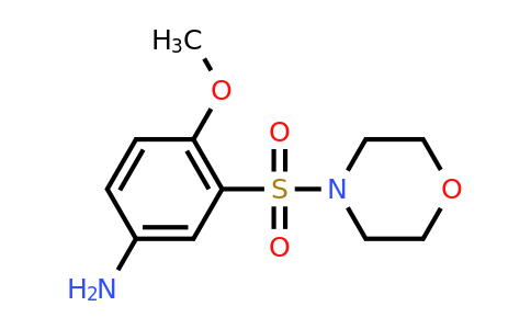 CAS 554407-02-2 | 4-methoxy-3-(morpholine-4-sulfonyl)aniline