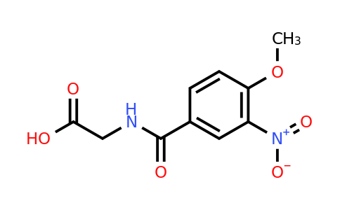 CAS 554407-07-7 | 2-[(4-methoxy-3-nitrophenyl)formamido]acetic acid