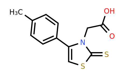 CAS 554407-96-4 | 2-[4-(4-methylphenyl)-2-sulfanylidene-2,3-dihydro-1,3-thiazol-3-yl]acetic acid