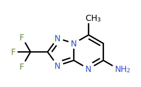 CAS 554408-52-5 | 7-methyl-2-(trifluoromethyl)-[1,2,4]triazolo[1,5-a]pyrimidin-5-amine