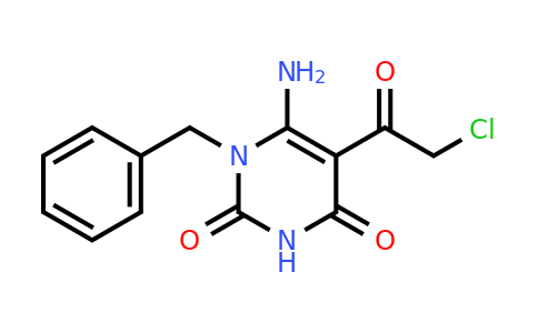 CAS 554423-80-2 | 6-amino-1-benzyl-5-(2-chloroacetyl)-1,2,3,4-tetrahydropyrimidine-2,4-dione