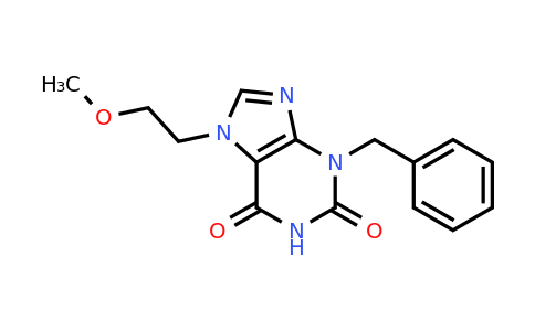CAS 554423-81-3 | 3-benzyl-7-(2-methoxyethyl)-2,3,6,7-tetrahydro-1H-purine-2,6-dione