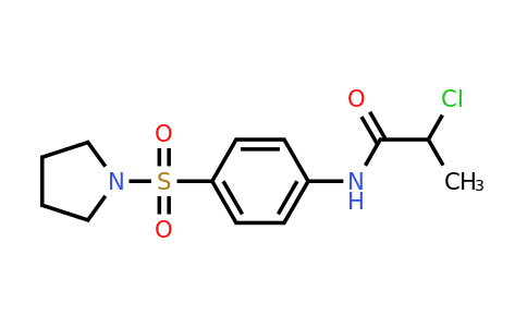 CAS 554424-71-4 | 2-Chloro-N-[4-(Pyrrolidine-1-Sulfonyl)Phenyl]Propanamide