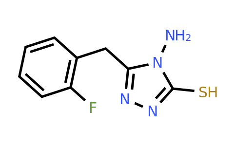 CAS 554436-95-2 | 4-amino-5-[(2-fluorophenyl)methyl]-4H-1,2,4-triazole-3-thiol