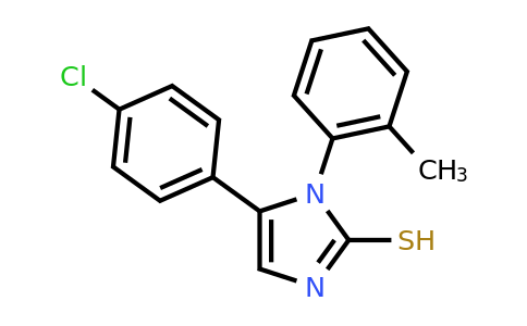 CAS 554436-96-3 | 5-(4-chlorophenyl)-1-(2-methylphenyl)-1H-imidazole-2-thiol