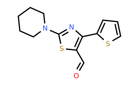 CAS 554439-45-1 | 2-(piperidin-1-yl)-4-(thiophen-2-yl)-1,3-thiazole-5-carbaldehyde