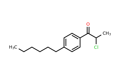 CAS 554439-49-5 | 2-chloro-1-(4-hexylphenyl)propan-1-one