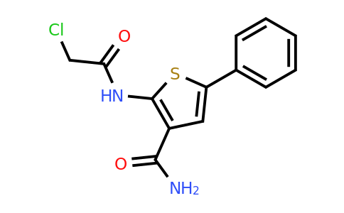 CAS 554440-03-8 | 2-(2-chloroacetamido)-5-phenylthiophene-3-carboxamide